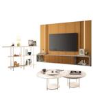 Home Suspenso Empire Cinamomo Off White e Aparador Infinity e Kit Mesa de Centro Sky Off White- HB Móveis Home Suspenso Empire Cinamomo Off White e Aparador Infinity e Kit Mesa de Centro Sky Off White- HB Móveis