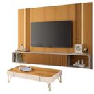 Home Suspenso Empire e Mesa de Centro Cadenza Cinamomo Off White - HB Móveis