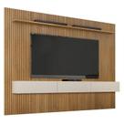 Home Suspenso Frisado Curitiba 2240 com Nicho Cinamomo Off White - Valdemóveis