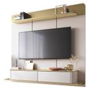 Home Suspenso Galax Champanhe Off White - HB Móveis
