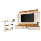 Home Suspenso Illusion 2.2 Cinamomo Off White E Aparador Infinity Off White- Hb Móveis