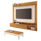 Home Suspenso Zenith Cinamomo Off White com Mesa de Centro Cadenza Off White Cinamomo - HB Móveis