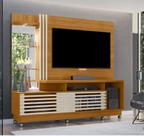 Home Theater Frizz Plus com Rodizío Portas Frizadas, Espero e Led - Cinamomo/Off White Madetec Home Theater Frizz Plus com Rodizío Portas Frizadas, Espero e Led - Cinamomo/Off White Madetec