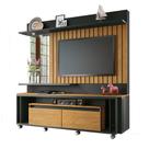 Home Theater Mariene para Sala de Estar/ Escritório Preto/ Freijó 4049