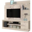 Home Theater para Tv de 55" c/ 2 Prateleiras e Led Aline