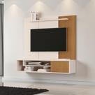 Home Theater Suspenso Com Detalhe Ripado Sala Off White Home Theater Suspenso Com Detalhe Ripado Sala Off White