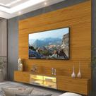 Home Tv 217 Luminare Led Reflecta 100% Mdf Naturale - Gelius