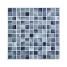 HOMEART Azulejos autocolantes azuis 3D para backsplash de cozinha 25 x 25 cm