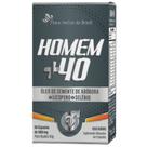 Homem +40 (Licopeno, Zinco, Selênio e Semente de Abóbora) 60 Cápsulas - Flora Nativa