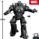 Homem De Ferro Iron Monger Marvel Oficial 23 Cm Ironman Com Led