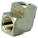HOMEPLUS+ 6jc120910711012 Cotovelo de 90 graus em latão FPT 1/4 x1/8" HOMEPLUS+ 6jc120910711012 Cotovelo de 90 graus em latão FPT 1/4 x1/8"