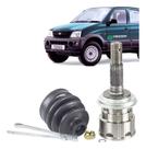 Homocinetica externa daihatsu terios 1.3 16v 4x4 19x24 dentes s/abs 1998 á 2000 junta fixa lado da r
