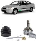 Homocinetica externa honda civic 1.6 32x26 dentes c/abs 1997 á 2000 junta fixa lado da roda