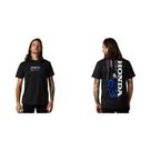 Honda masculino verão motocicleta corrida slim fit gola redonda camiseta rua casual