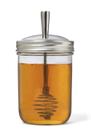 Honey Dipper Jarware Wide Mouth Silver Honey Dipper Jarware Wide Mouth Silver