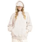 Hoodie Eocicvvi unissex com máscara de olhos e bolsos ocultos bege