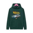 Hoodie Retro Com Estampa De Carro DeLorean Para Homens, Manga Longa, Casual, Streetwear, Primavera E Hoodie Retro Com Estampa De Carro DeLorean Para Homens, Manga Longa, Casual, Streetwear, Primavera E
