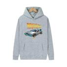 Hoodie Retro Com Estampa De Carro DeLorean Para Homens, Manga Longa, Casual, Streetwear, Primavera E Hoodie Retro Com Estampa De Carro DeLorean Para Homens, Manga Longa, Casual, Streetwear, Primavera E