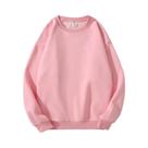 Hoodie Unissex De Tecido Pesado Com Gola O, Cor Sólida, Casual, Solto, Suéter De Outono