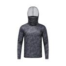 Hoodie Unissex Leve E De Secagem Rápida Em Seda De Gelo Respirável Para Proteção Solar No Verão