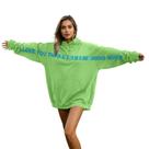 Hoodies Cxquxse I Love You This Much Valentine's Day Green Hoodies Cxquxse I Love You This Much Valentine's Day Green