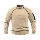 Hoodies Táticos Masculinos Em Fleece, À Prova De Vento, Térmicos, Com Zíperes E Mangas Longas Para
