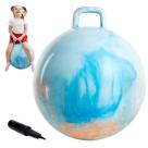Hopper Ball Upper Rider Clouds para crianças de 20 polegadas com bomba