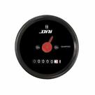 Horímetro Fundo Preto E Aro Preto Ponteiro Menor Com Iluminação 52mm Bivolt Universal - DNI 4510