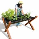 Horta Suspensa Vertical - estrutura para plantar Horta Suspensa Vertical - estrutura para plantar