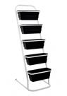 Horta Vertical Jardineira Floreira Al-260 5 Cestos Horta Vertical Jardineira Floreira Al-260 5 Cestos