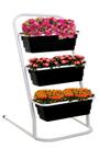 Horta Vertical Jardineira Floreira Al-263 3 Cestos 60 cm