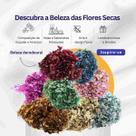 Hortência Vermelha Desidratado