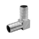Hose Barb Elbow 90 graus em aço inoxidável, ângulo L de 1-1/4”