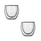 Hot Cold Copo Vidro Conj 2 Peças Kenya Transparente 250Ml