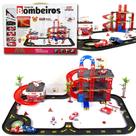 Hot Pista De Carrinhos Posto De Bombeiros Infantil Com Carrinhos e Acessórios - Mega Compras