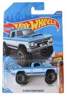 Hot Wheels 70 Dodge Power Wagon colecionável em metal fundido
