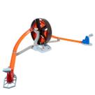 Hot wheels action pista com lancador competição giratória - mattel gjm77