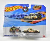 Hot wheels caminhão - track fleet - porsche 911 off-roader