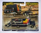 Hot Wheels Car Culture - Team Transport '70 Plymouth AAR Cuda / Sakura Sprinter