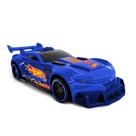 Hot Wheels Carros Track Ripper Azul com Luz e Som 42cm Multikids - BR2264