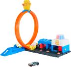Hot Wheels City Pista de Brinquedo Super Delegacia de Polícia com Loop e Acrobacias