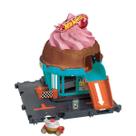 Hot wheels city pista sorveteria na cidade - mattel hkx38/htn77