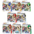 Hot Wheels Colecionável Mario Kart Réplica 1:64 Compatível Com Pistas