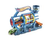 Hot Wheels Conjunto de Brinquedo Lava-Rápido Turbo Jet com Veículo