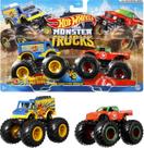 Hot Wheels Monster Truck com 2 carros Mattel FYJ64