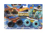 Hot Wheels Monster Truck Pack Com 2 - Mattel Fyj64 Escolha