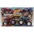 Hot Wheels Monster Trucks c/ 02 Monster Vette vs Bigfoot (28118)