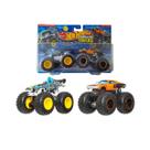 Hot Wheels Monster Trucks Pack 2u Slam Prix x Dodge Charger