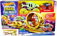 Hot Wheels Monster Trucks Pista Arena Energia de Demolição Mattel HXT05