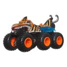 Hot Wheels Monster Trucks Rigs Tiger Shark Guincho Tubarão Laranja